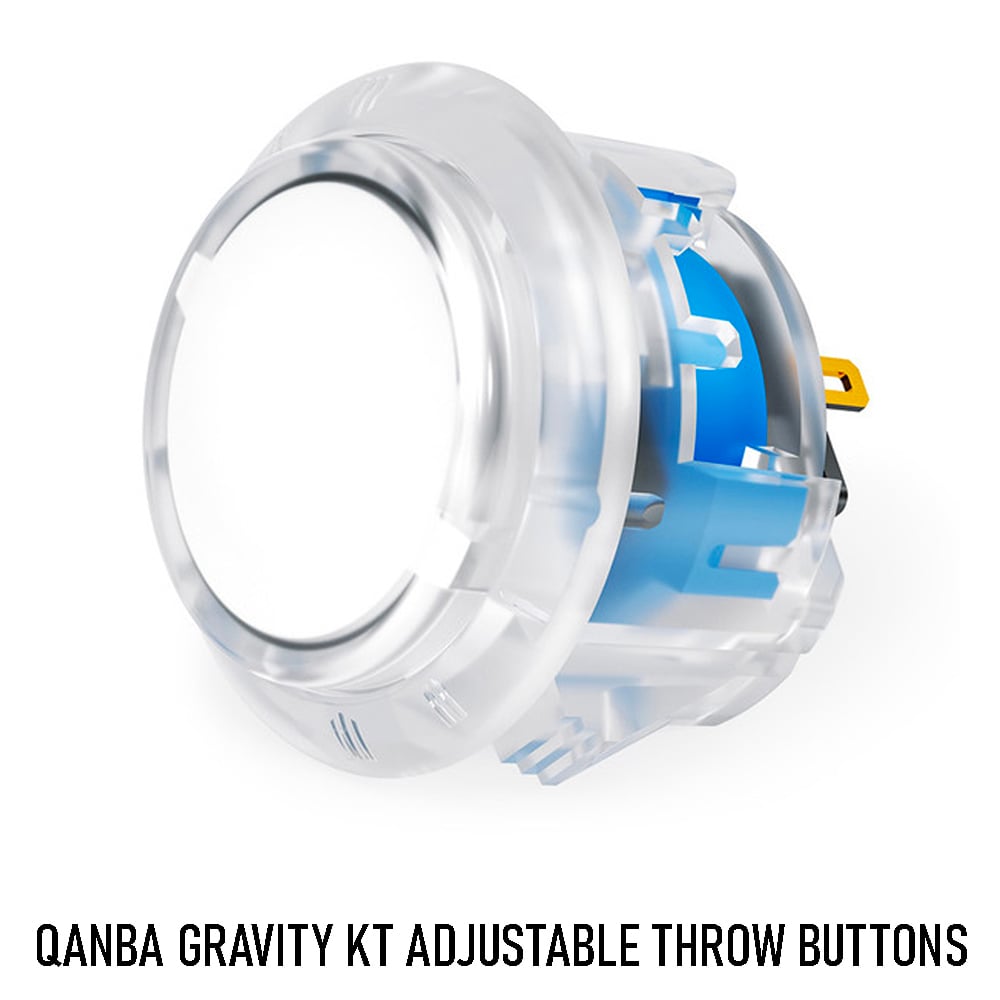 Qanba Gravity KT Adjustable Throw Arcade Buttons | jonyfraze